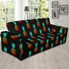 Pineapple Pattern Print Design A05 Sofa Slipcover