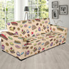 Cake Pattern Print Design 03 Sofa Slipcover