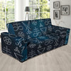 Pentagram Pattern Print Design A03 Sofa Slipcover