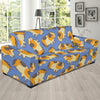 Guinea Pig Pattern Print Design 01 Sofa Slipcover