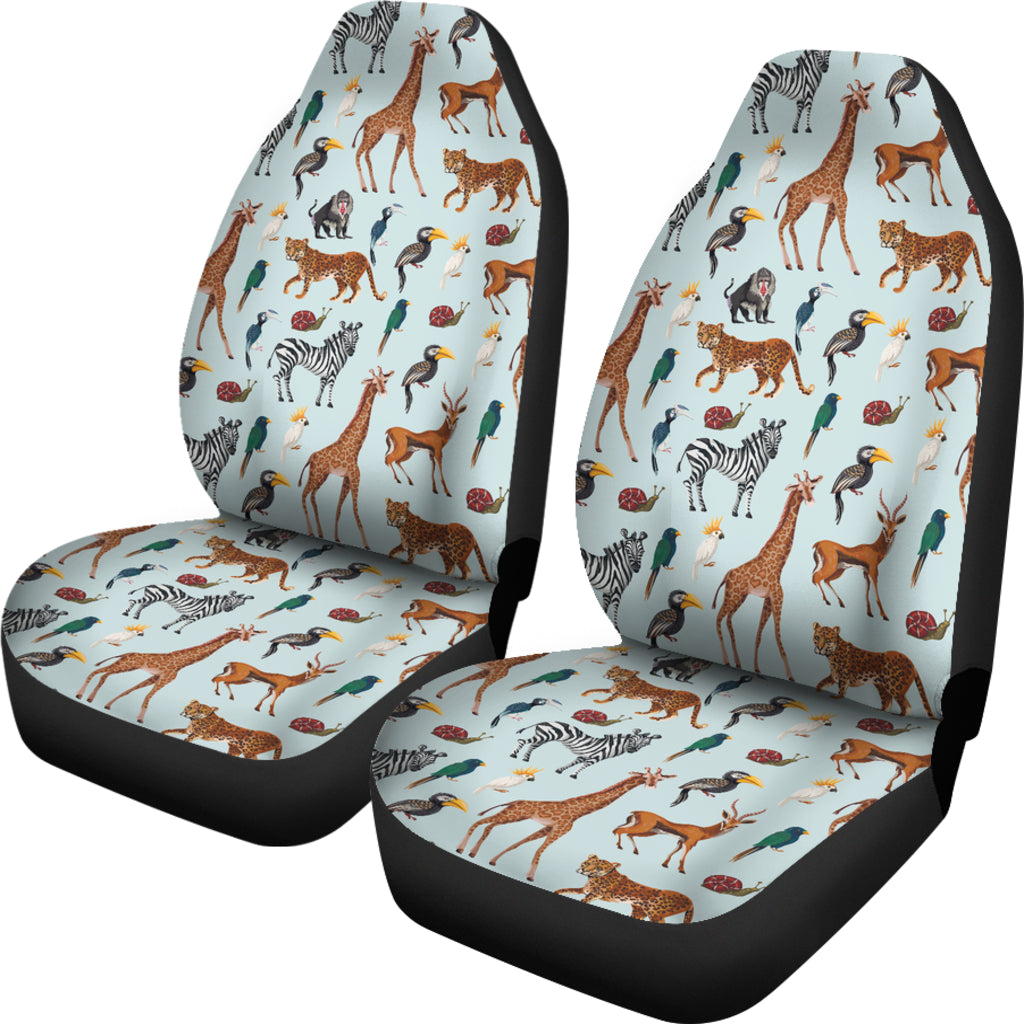 Safari Animal Print Design LKS306 Car Seat Covers