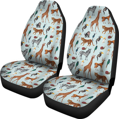 Safari Animal Print Design LKS306 Car Seat Covers