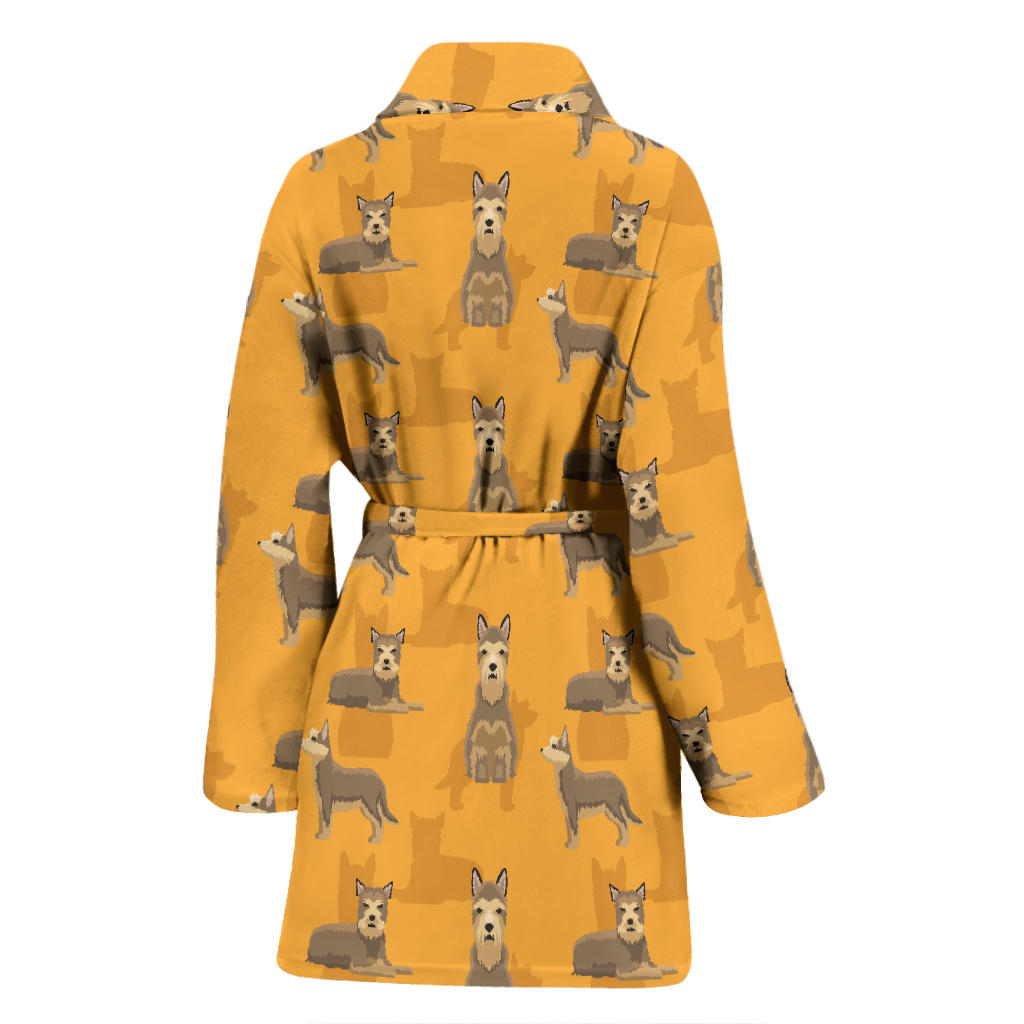 Berger Picard Pattern Print Design 01 Women Bathrobe