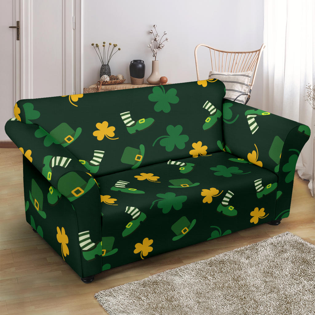 St Patricks Day Print Design LKS306 Loveseat Couch Slipcover