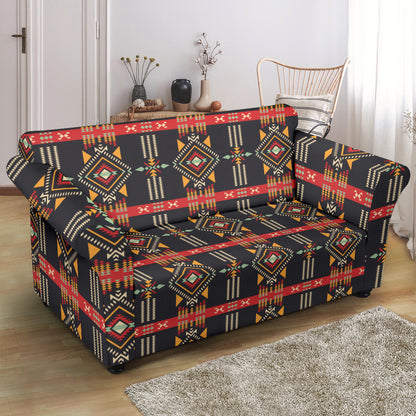 Southwest Pattern Print Design LKS303 Loveseat Couch Slipcover