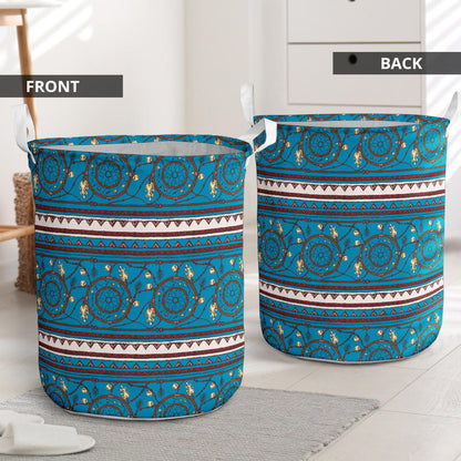 Dream catcher aztec Laundry Basket
