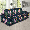 Cockatoo Pattern Print Design 03 Sofa Slipcover