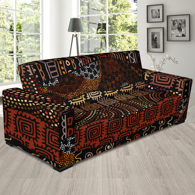 African Pattern Print Design 07 Sofa Slipcover