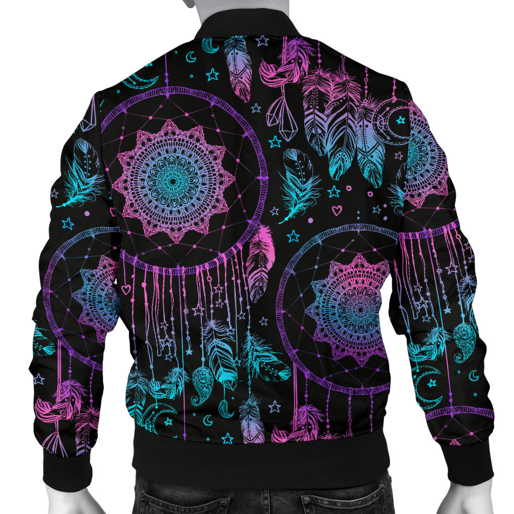 Dream catcher boho mandala Men Bomber Jacket