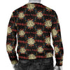 Zodiac Leo Pattern Design Print Men Long Sleeve Sweatshirt