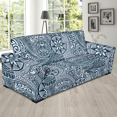 Polynesian Pattern Print Design A03 Sofa Slipcover