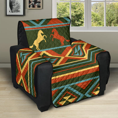 Horse Western Pattern Recliner Cover Protector