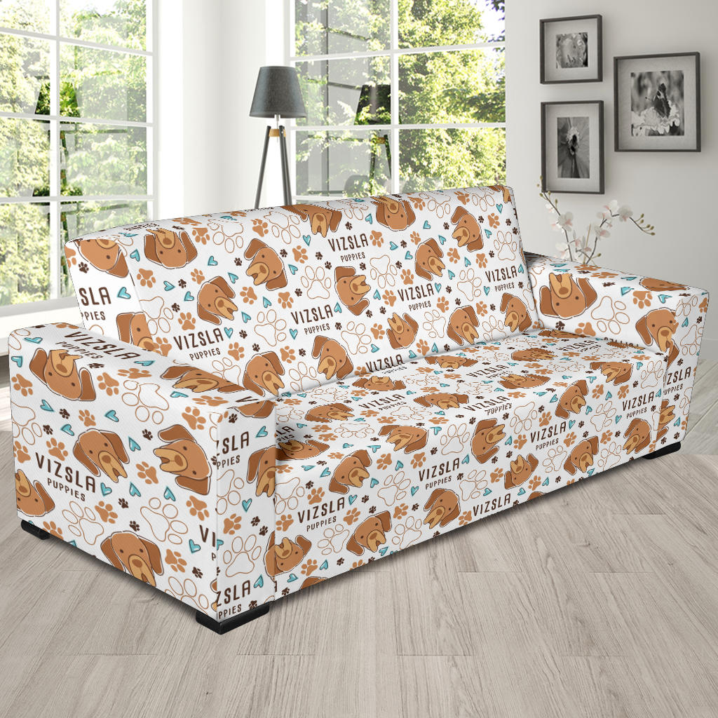Vizslas Print Design LKS301 Sofa Slipcover