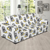 Chimpanzee Pattern Print Design 05 Sofa Slipcover