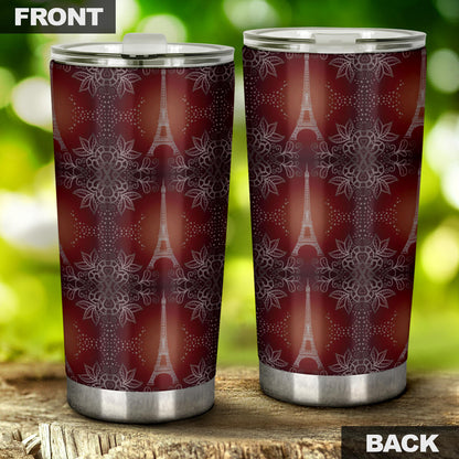 Eiffel Tower Drawing Print Tumbler