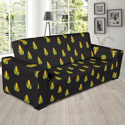 Corn Pattern Print Design 04 Sofa Slipcover