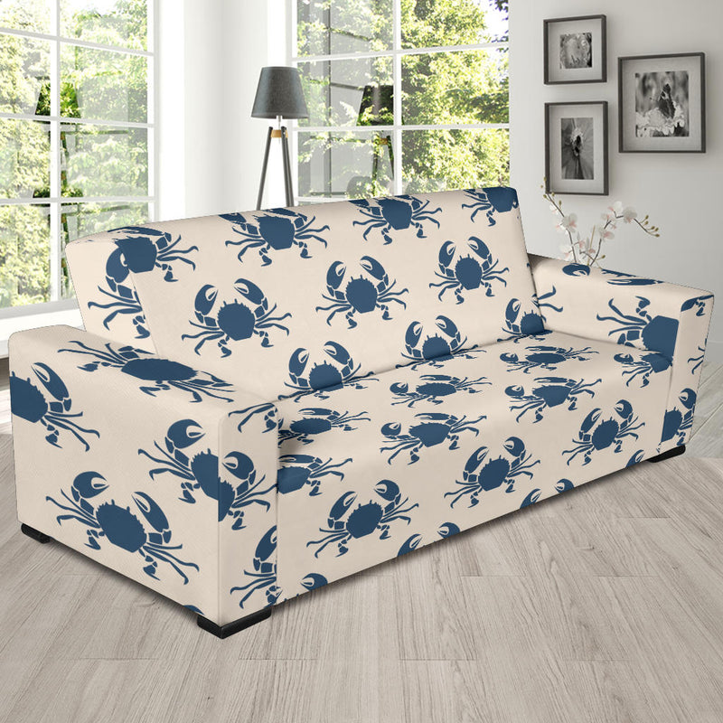 Crab Pattern Print Design 02 Sofa Slipcover