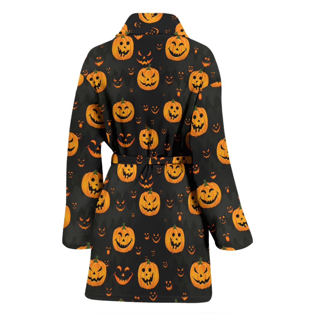 Halloween Print Design LKS401 Women Bathrobe