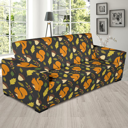 Squirrel Print Design LKS301 Sofa Slipcover