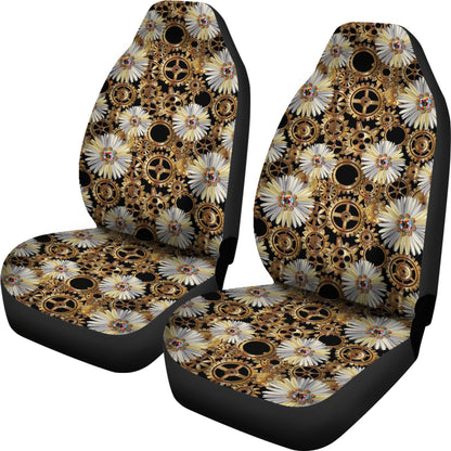 Steampunk Print Design LKS305 Car Seat Covers