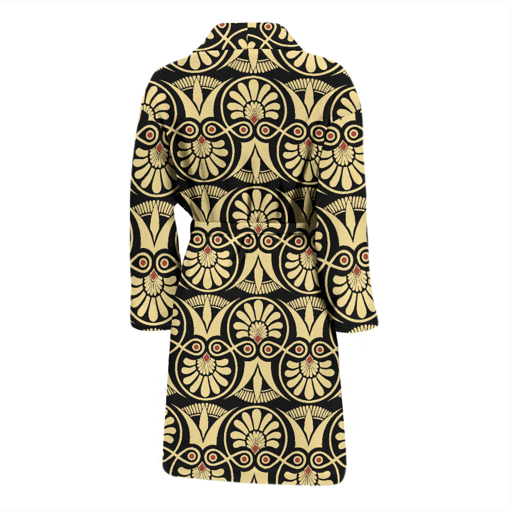 Ancient Greek Print Design LKS3014 Men Bathrobe