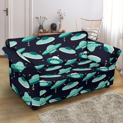 UFO Print Design LKS304 Loveseat Couch Slipcover