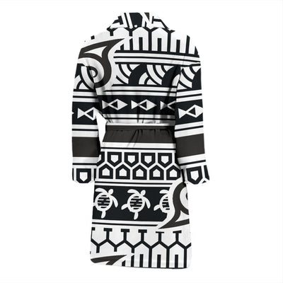 Samoan Style Print Design LKS305 Men Bathrobe