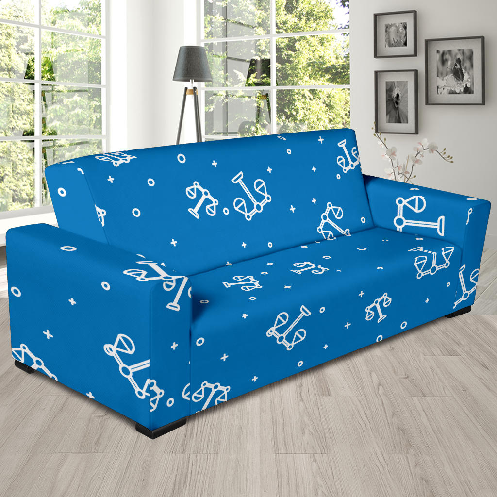 Libra Pattern Print Design 05 Sofa Slipcover