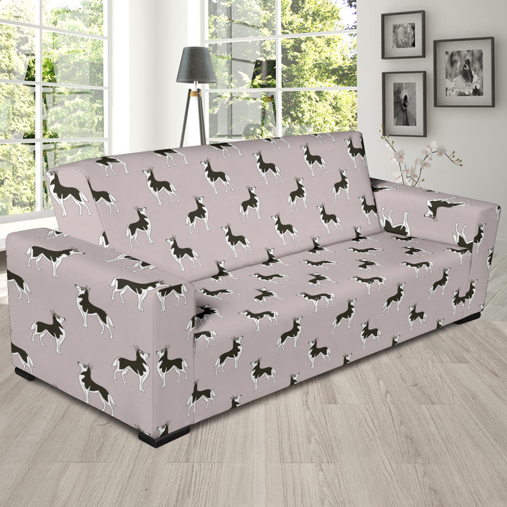 Siberian Huskies Print Design LKS301 Sofa Slipcover