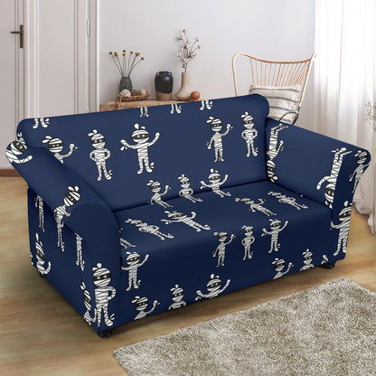 Mummy Print Design LKS306 Loveseat Couch Slipcover