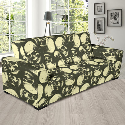 Skull Print Design LKS302 Sofa Slipcover