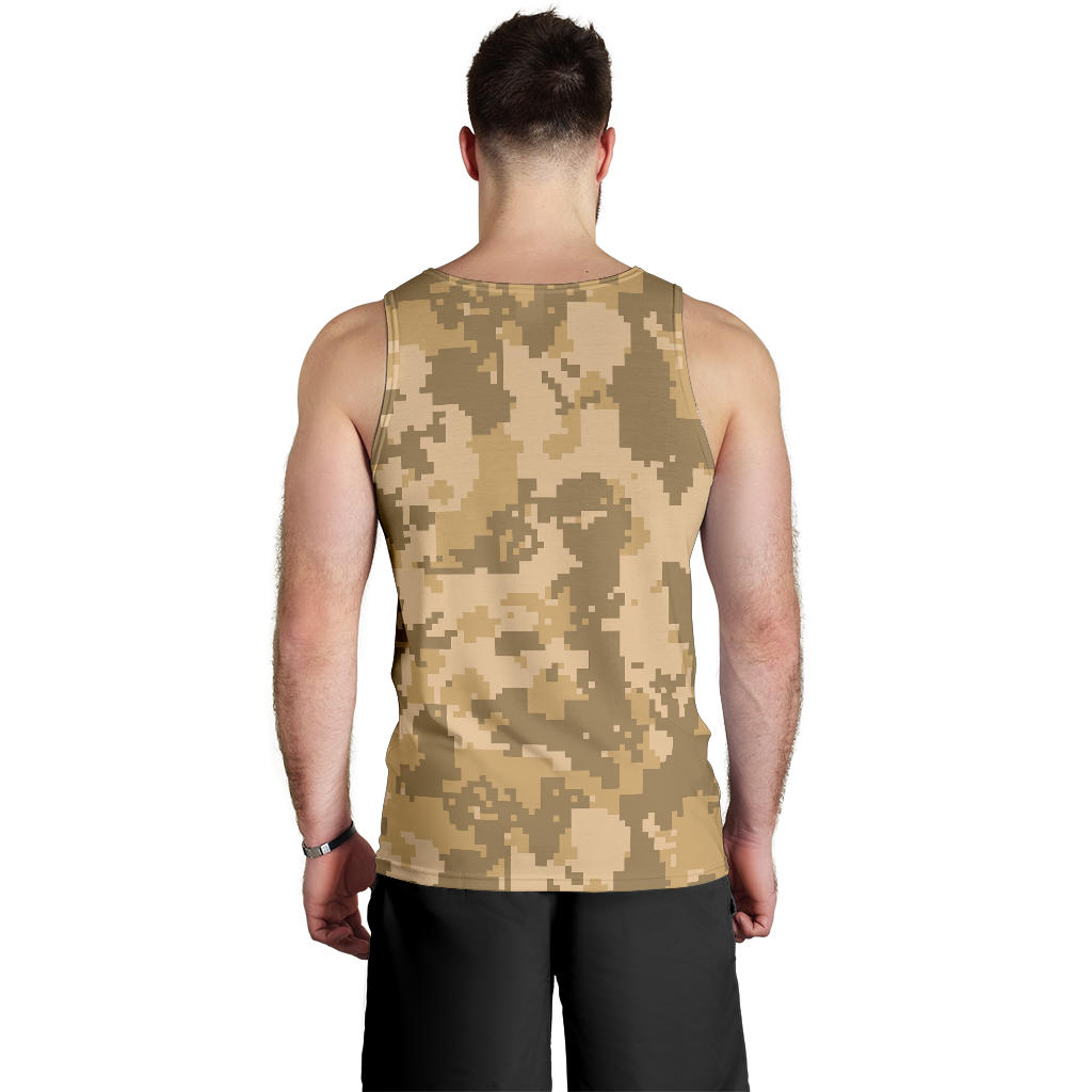 ACU Digital Desert Camouflage Men Tank Top