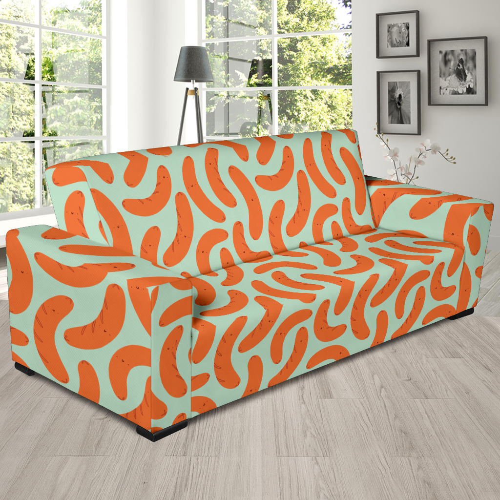 Sausage Print Design LKS304 Sofa Slipcover