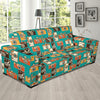 Camera Pattern Print Design 02 Sofa Slipcover