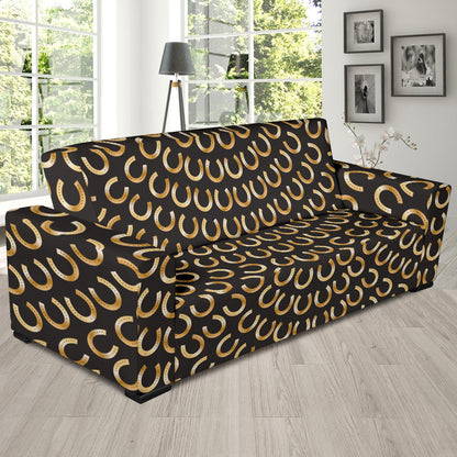 Horseshoe Print Design LKS304 Sofa Slipcover