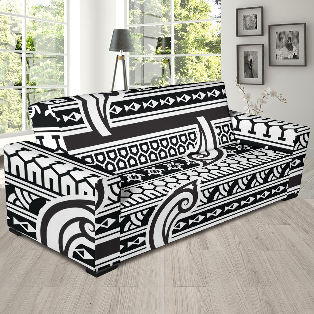 Samoan Style Print Design LKS305 Sofa Slipcover