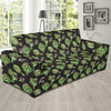 Artichoke Pattern Print Design 02 Sofa Slipcover