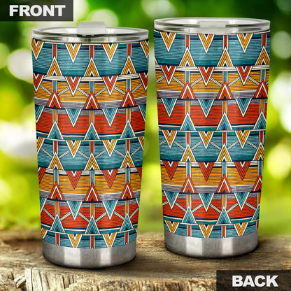 Kente Print African Design Themed Tumbler