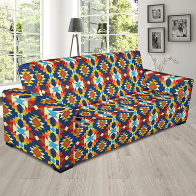 Aztec Pattern Print Design 01 Sofa Slipcover