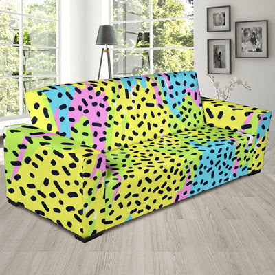 90s Pattern Print Design 2 Sofa Slipcover