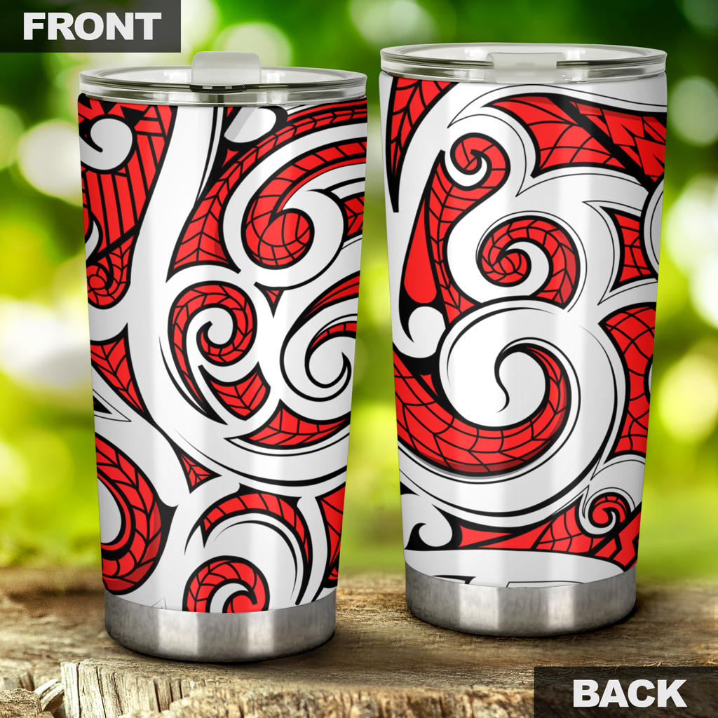 Maori Polynesian Themed Design Print Tumbler