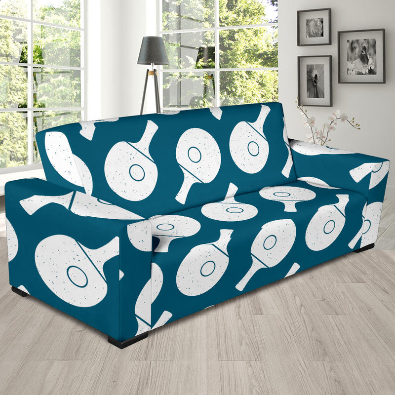 Ping Pong Pattern Print Design A02 Sofa Slipcover