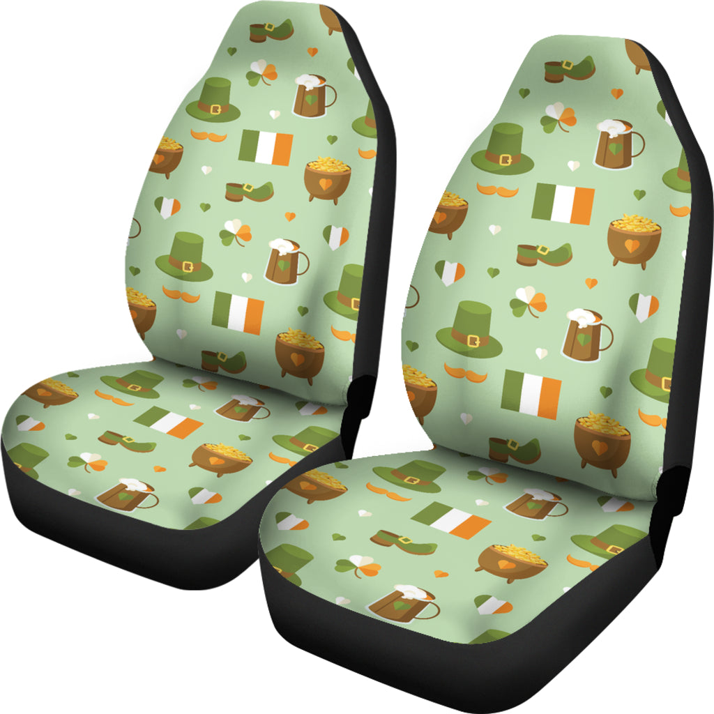 St Patricks Day Print Design LKS302 Car Seat Covers