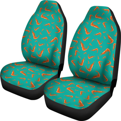 Shrimp Print Design LKS301 Car Seat Covers