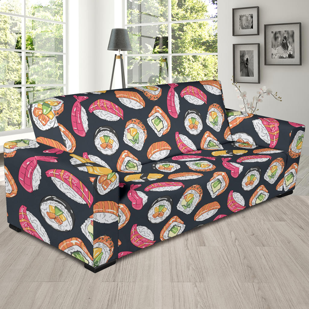 Sushi Print Design LKS306 Sofa Slipcover