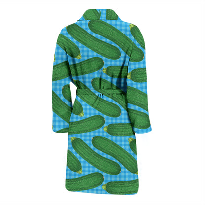 Zucchini Print Design LKS301 Men Bathrobe