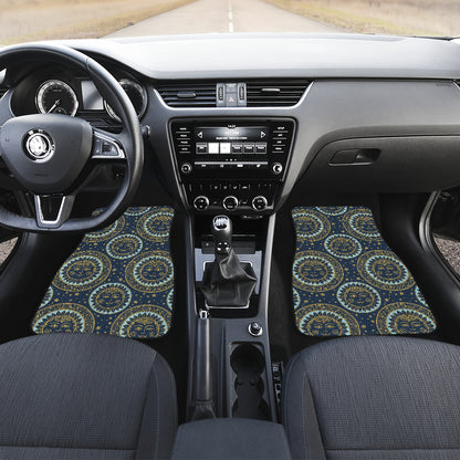 Boho Sun Dream Car Floor Mats Front Back
