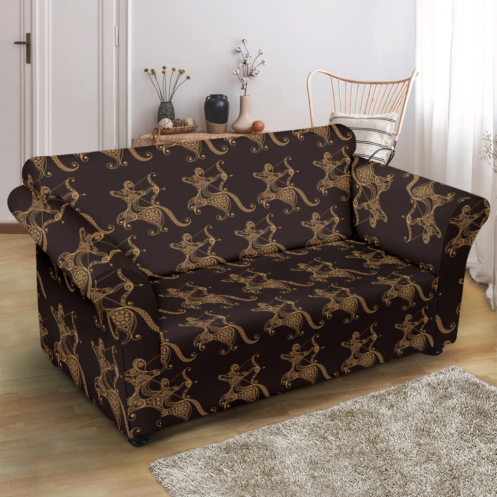 Sagittarius Print Design LKS301 Loveseat Couch Slipcover