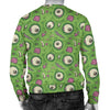 Zombie Eyes Design Pattern Print Men Long Sleeve Sweatshirt