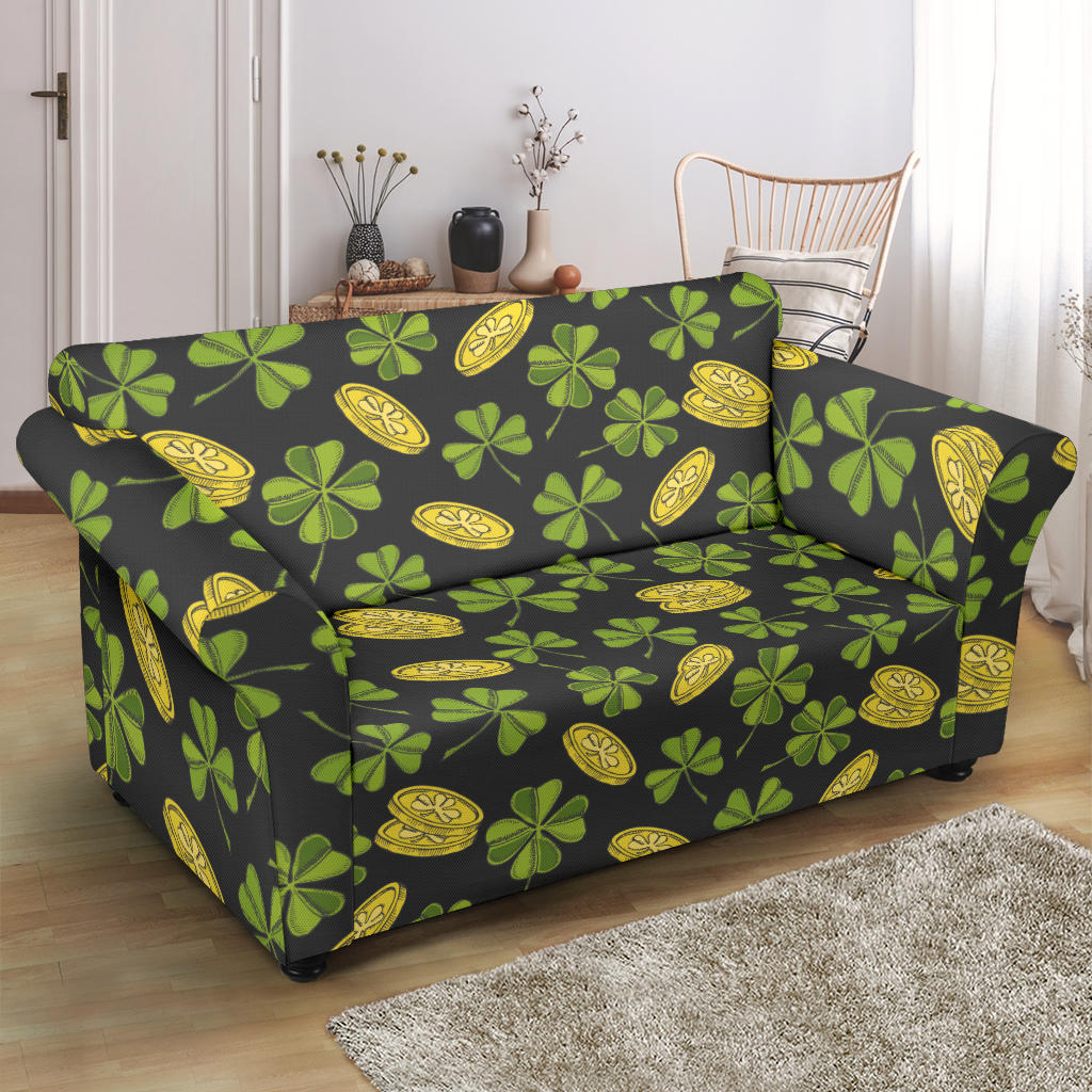 St Patricks Day Print Design LKS305 Loveseat Couch Slipcover